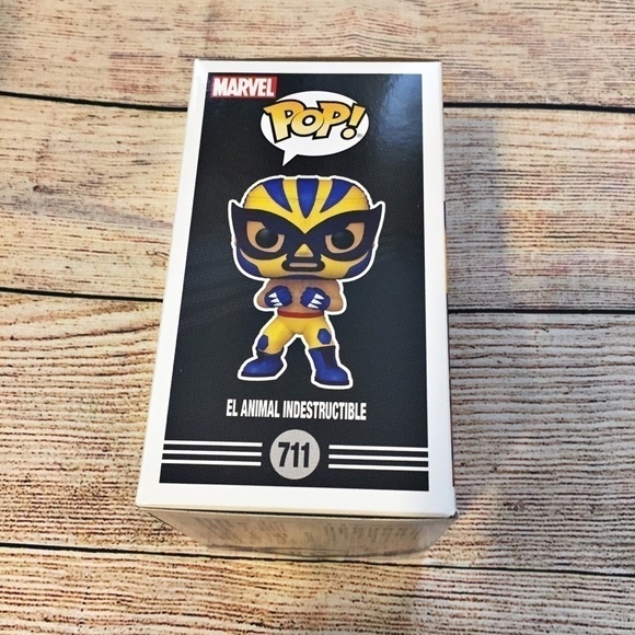 NWT Marvel Collector's Corp Funko Pop Wolverine El Animal Indestructible #711 - Picture 4 of 6